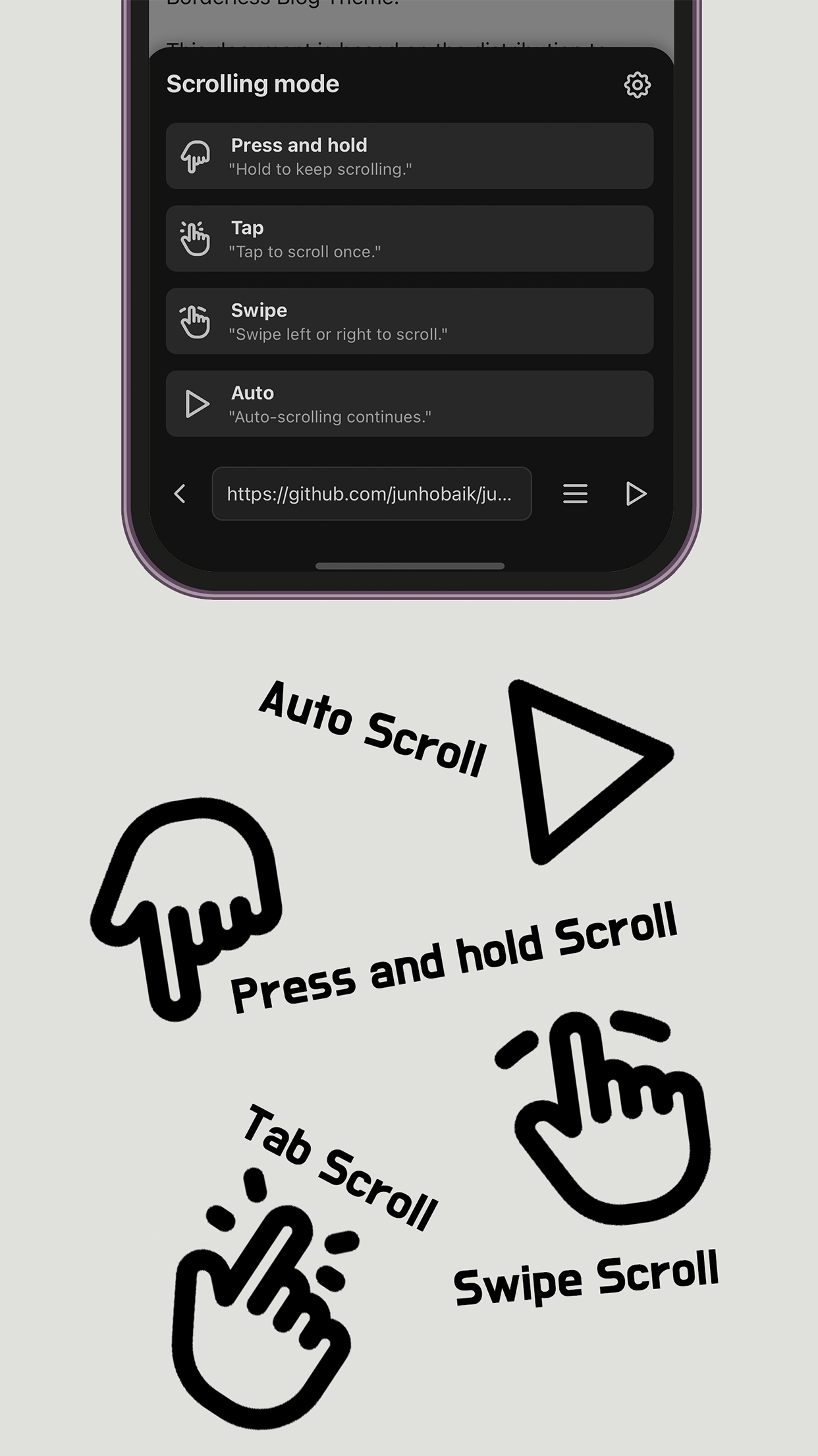 Developing and launching an app in just one day: "Scroll Browser"